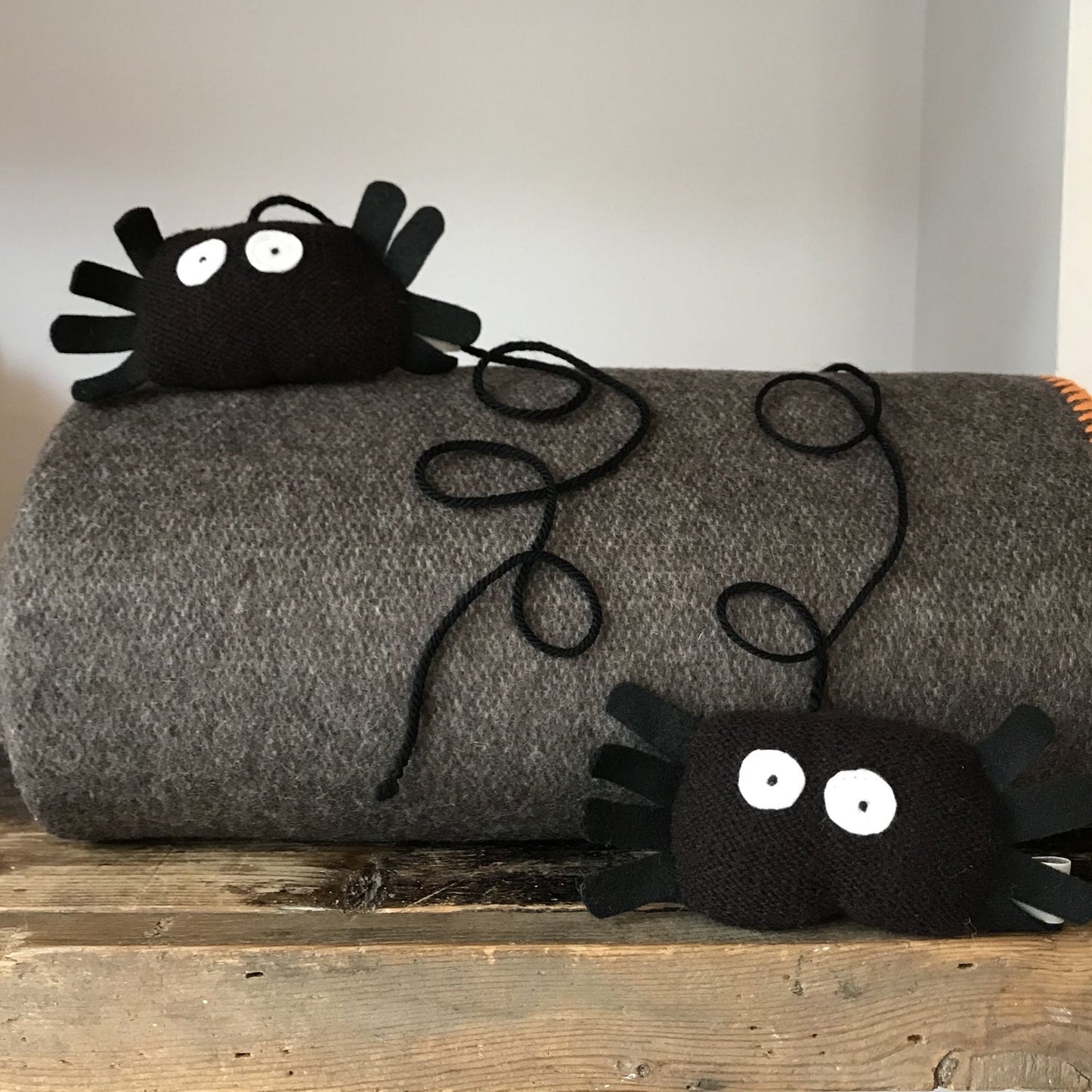 Knitted Spider Cat Toy